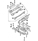 0k2aa-53520a Kia Genuine Oem Crossmember