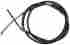 18p1812 Acdelco Professional Durastop Parking Brake Cable Fits 1996-2002 Gmc Savana 1500 2500 Professi