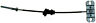 18p2878 Acdelco Professional Durastop Parking Brake Cable Front