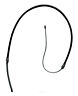 18p425 Acdelco Professional Rr Left Brake Cable