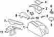 1k0-711-461-e-vfx 1k0711461evfx Volkswagen Genuine Oem Park Brake Hndle