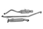 Scs7025 2001 Polished Sports Dc Cat- Honda Exhaust System - Civic