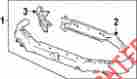 25864308 Chevrolet Genuine Oem Upper Tie Bar