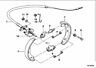 34411118582 Bmw New Genuine Bowden Cable Oem