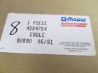 4294784 Mopar Rear Brake Cable