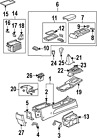 47105seca01za Oem Acura Control Genuine Brake Parking