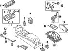 4h1-927-225-c Audi 4h1927225c Genuine Oem