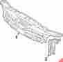 5104504aa Dodge Genuine Oem Upper Tie Bar