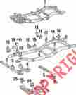 5120304011 Toyota Genuine Oem Crossmember
