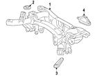 51206-0r034 Toyota Genuine Oem Susp Crossmember
