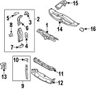 53205-30102 Lexus 5320530102 Genuine Oem Upper