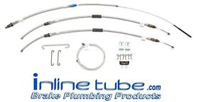 Bsg6401-ebm02 64-67 Cutlass 442 T 350 Mt E Emergency Parking Brake Cable Set Kit Oem Bso6401