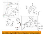 8j0862165a Audi Oem Tt Quattro Quarter Cable
