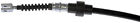 C94623 90-91 Parking Brake Rear Fits Dorman Honda Left Crx Cable