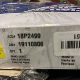 Olx-acd18p2499-cl360a52 Ac Delco Genuine Acdelco For Chevy Silverado 2500 1999-2001 Parking Brake Cable Rear