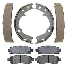 17794b Acdelco For Subaru Impreza 1993-2007 Gold Bonded Rear Parking Brake Shoes
