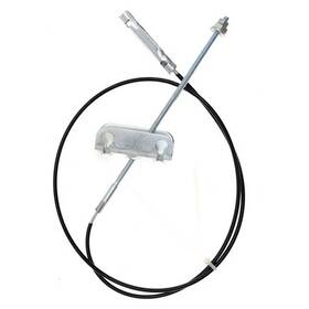 18p97097 Acdelco Professional Durastop Parking Brake Cable Intermediate Black Epdm Rubber