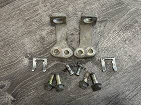 43247-sh3-931 Acura 1990-2001 Integra Rear Disc E Brake Cable Brackets Hardware Oem Bolts Pins