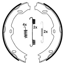 03-0137-4017-2 Ate For Mercedes-benz Sl63 Amg 2009-2012 Rear Parking Brake Shoe