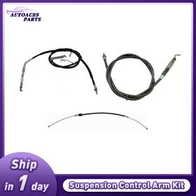 Szfzace-528 Autoacesparts Dorman 3pcs Front Rear Parking Brake Cable Fits Ford F-250 Super Duty 2000-2004
