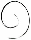 Bc95989 Brake Cable Left Raybestos Rear