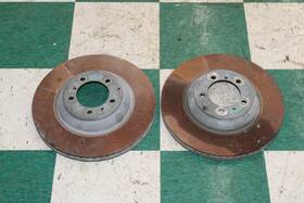 Bentley 535-bentley 20-24 Continental Rear Pair Driver Lh Passenger Rh Brake Rotors Oem Factory Wty