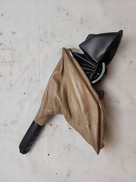 34411157095 Bmw E32 E34 Natur Beige Leather Emergency Brake Handle Lever Tan Brown J7