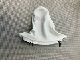 7034091 Bmw 04-10 525i Emergency Handbrake Handle Leather Boot Cover Oem