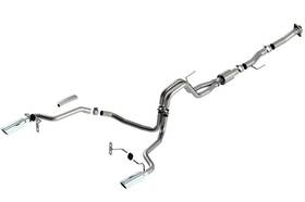 140869 Borla 5.0l 2dr Rc Sb 122.8 Wb Xl/xlt 3/2.25 Sre Cat-back Atak Chrome