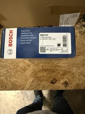 Bosch Bs741 Rear Parking Brake Shoe