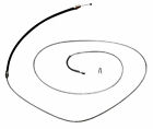Bc92476 Brake Grade Cable-professional Rear Parking Raybestos