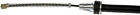 C660832 Brake Cable Left Parking Rear Dorman