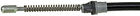 C94598 Brake Left Parking Dorman Cable Rear