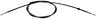 C660194 Dorman Parking Brake Cable Front Fits Buick Century 082702665565