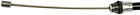 C660476 Rear Dorman Brake Cable