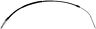 C661047 Stop Rr Left Brake Cable Dorman First