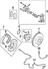 C661194 Dorman New Parking Brake