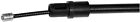 C661256 Dorman Parking Brake Cable Fits Ram First Stop 885484916869