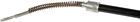 C93445 Dorman Parking Brake Cable Front 885484033993