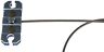 La0144150a C94291 Dorman Parking Brake Cable Front Fits Mazda Mpv 885484014572