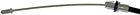 C94311 Dorman Parking Brake Cable Fits Jeep Cherokee 082702343760