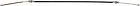 C94372 Dorman Parking Brake Cable Rear
