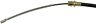 C94570 Dorman Parking Brake Cable Fits Jeep Cherokee 082702345054