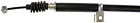 C94681 Cable Left 89-92 Rear Probe Parking Brake Fits Ford Dorman