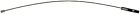C95375 Dorman Intermediate Brake Cable