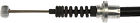 C660387 Cable Brake Left Dorman Rear