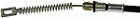 C660020 Cable Brake Dorman Rear