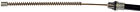 C660335 Cable Dorman Rear Left Fits Brake Pickup 89-95 Parking Isuzu
