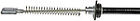 C660035 Cable Dorman Left Brake Rear