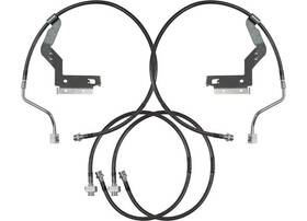 Cs-fordbbl-45-17 Carli Suspension For 17-22 F250/f350 Extended Braided Brake Lines